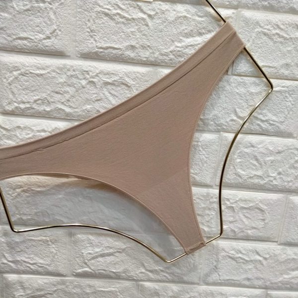 Tanga em microfibra (Bege)