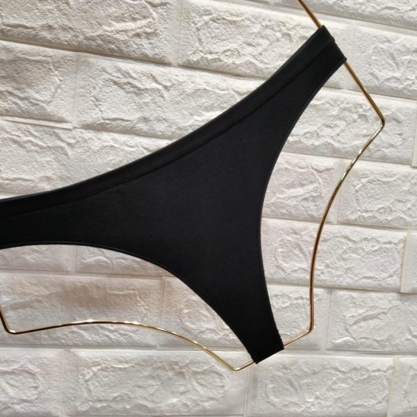 Tanga em microfibra (Preto)