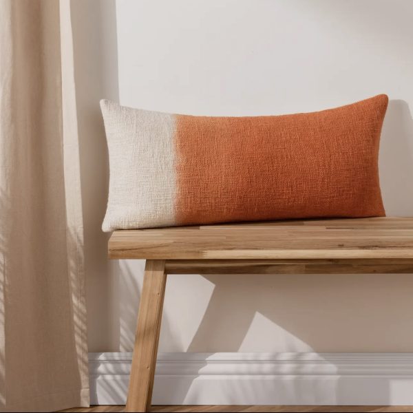 Capa de Almofada “Mizu” Rectangular Âmbar