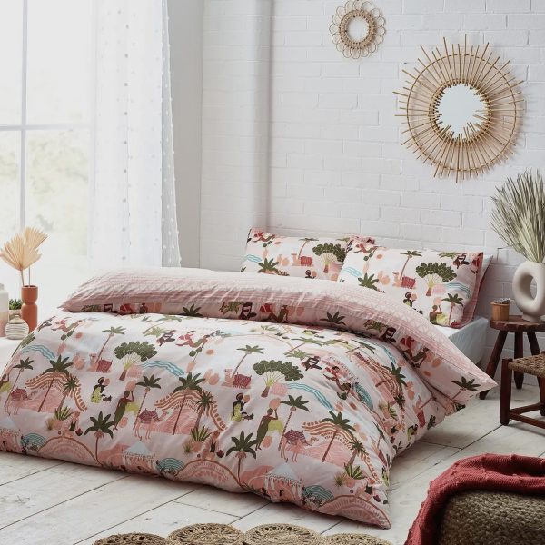 Conjunto de Capa de Edredão “Nalani” (Reversível)