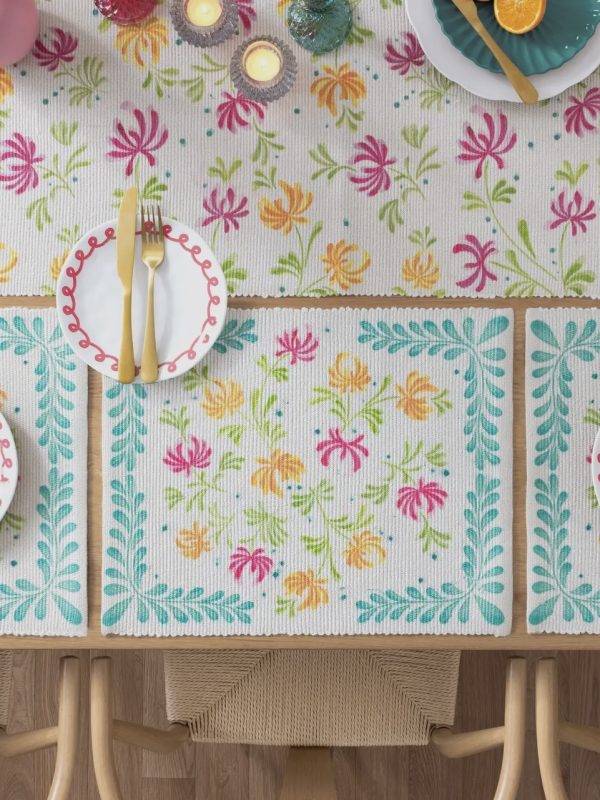 Conjunto de Individuais “Madressilva”