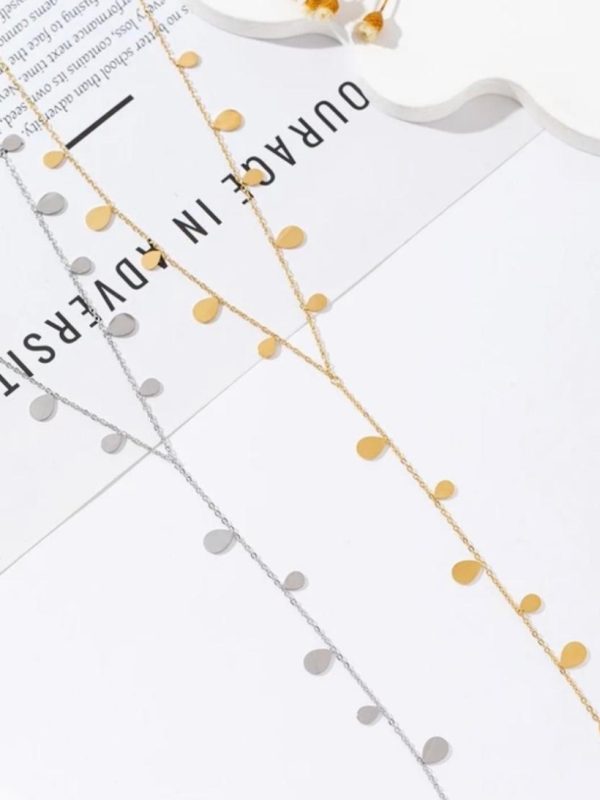 Colar " Gotinhas de Orvalho" Dourado