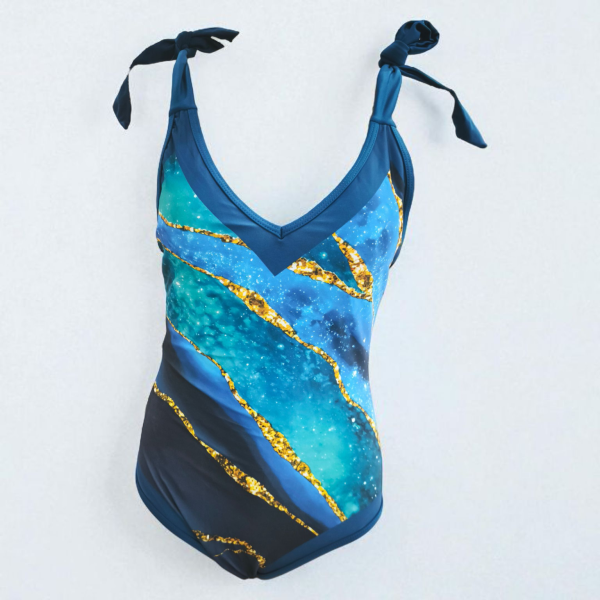 Fato de Banho " Noite Dourada"