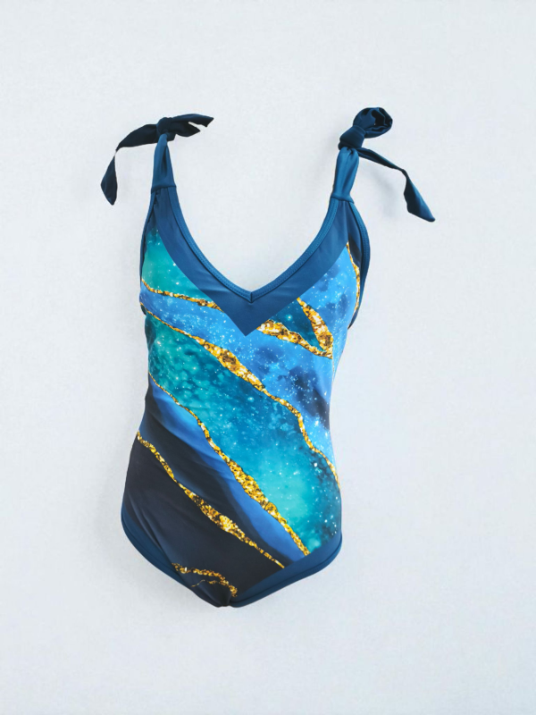 Fato de Banho " Noite Dourada"