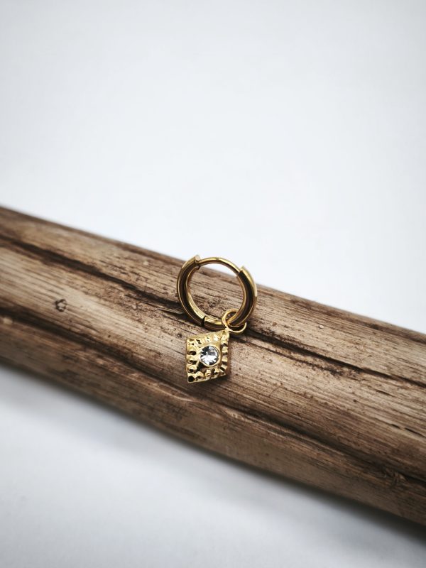 Argola " Brilho Geométrico"