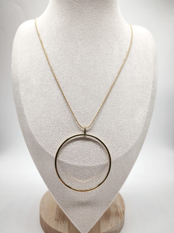 Colar Longo " Circulo Perfeito"