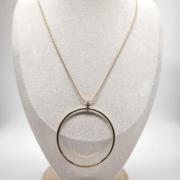 Colar Longo " Circulo Perfeito"