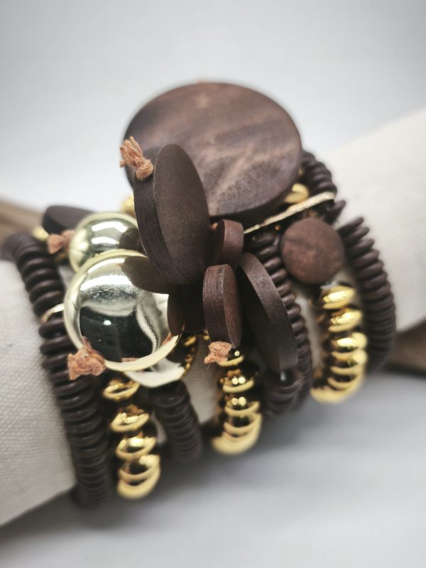 Pulseira " Woodtiful"