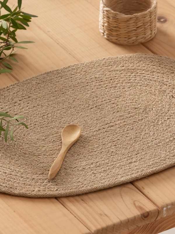 Individual Oval em Juta “Calira”