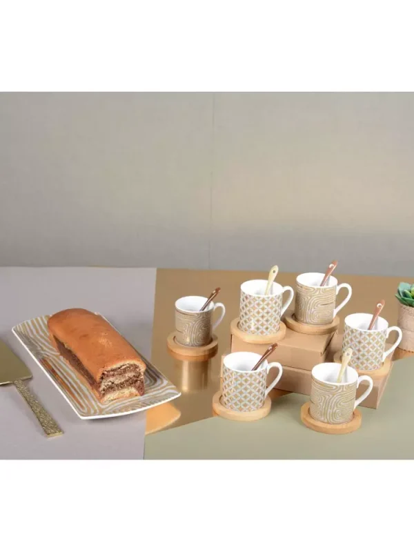 Conjunto de Chávenas de Café “Elegance”