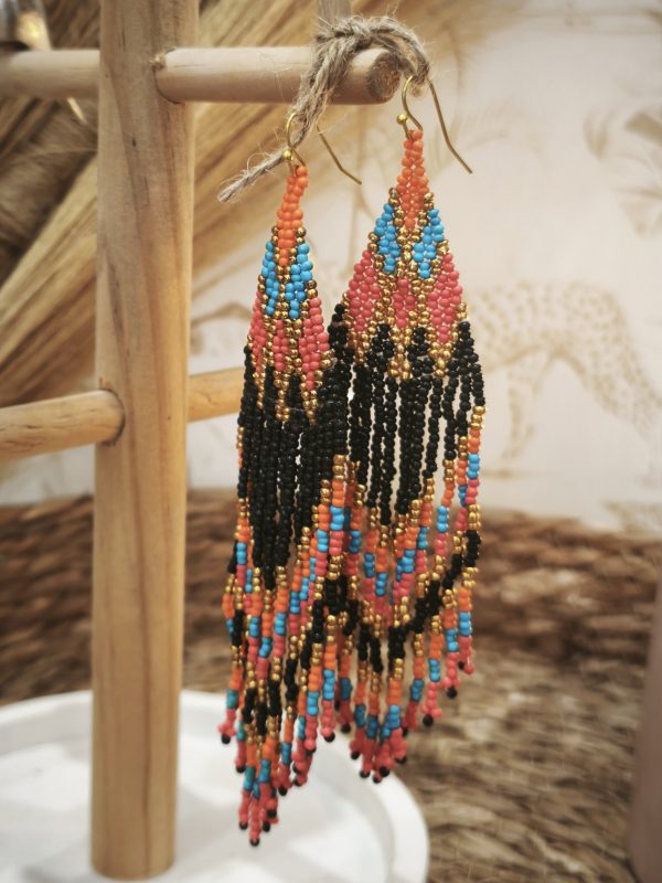 Brincos Cascata ( Missangas )