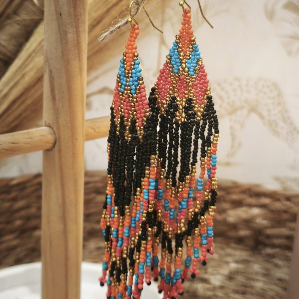 Brincos Cascata ( Missangas )