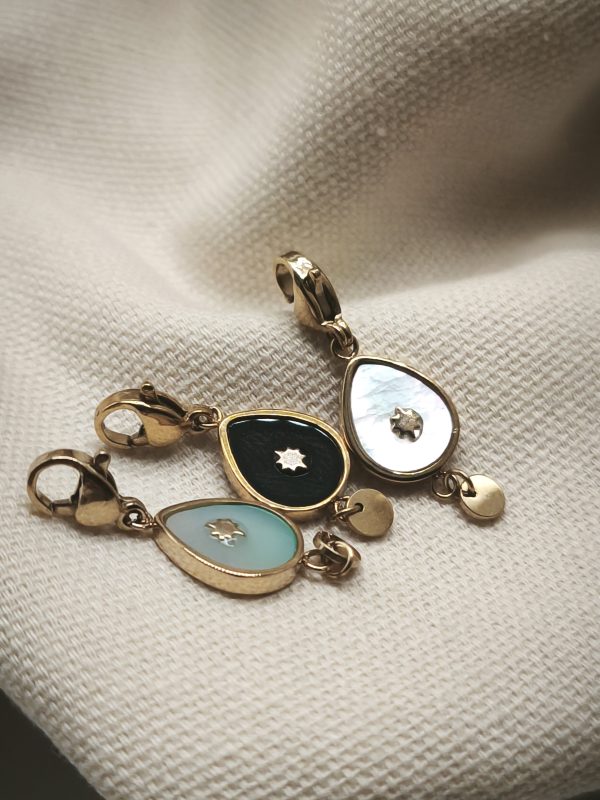 Pendente Gota Estrelada