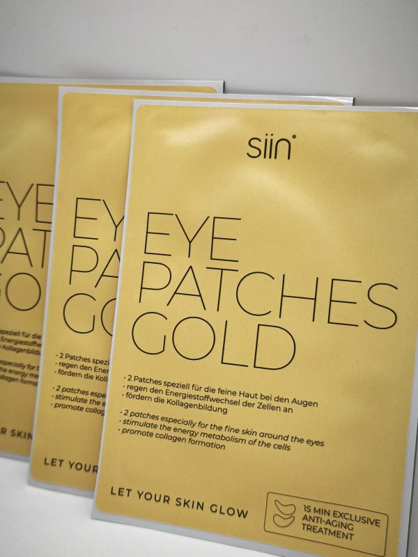 Eye Patches com Ouro ( Unidade)