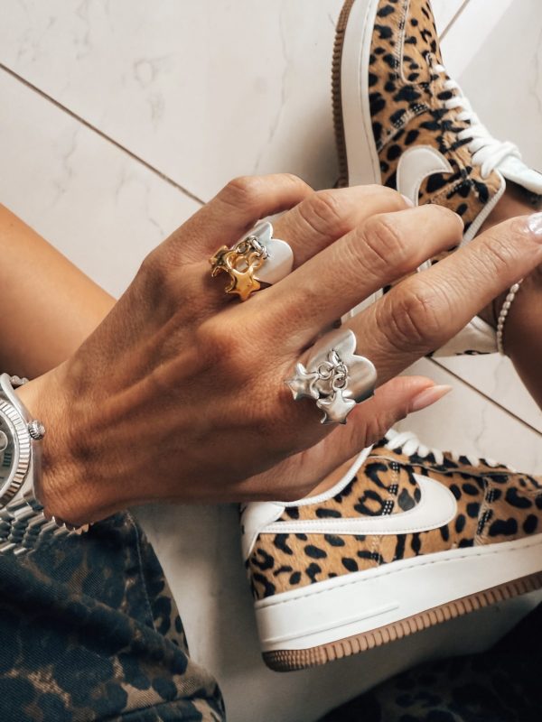 Anel “Coração & Estrelas”