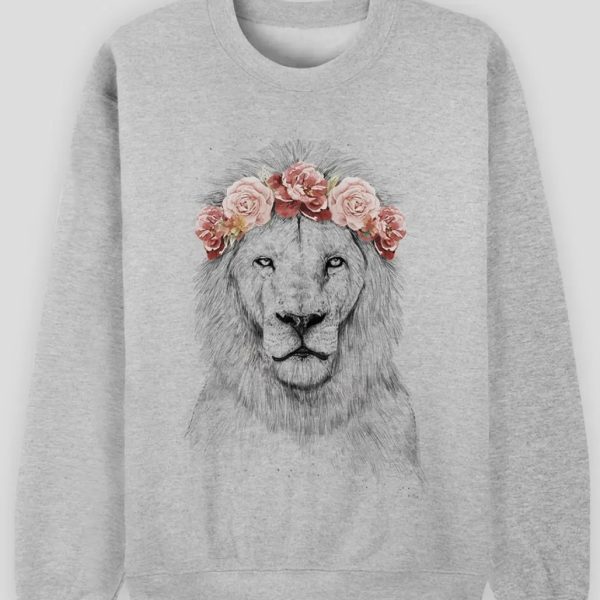 Sweatshirt Unissexo “Party Lion”