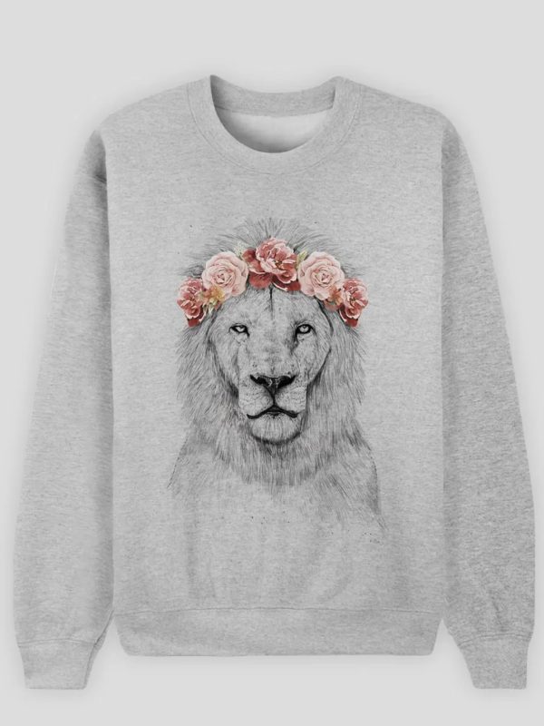 Sweatshirt Unissexo “Party Lion”