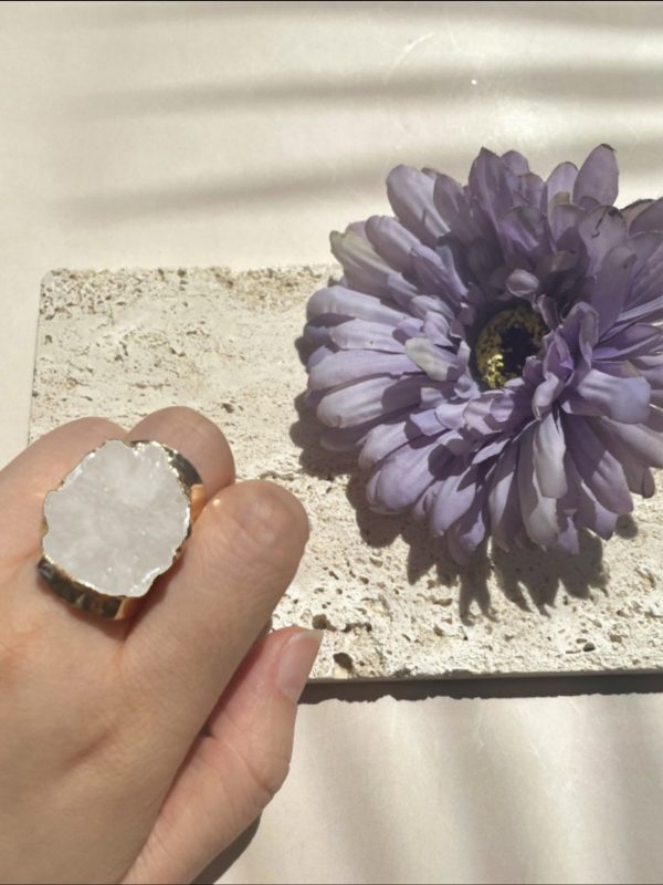 Anel “Pedra Natural”