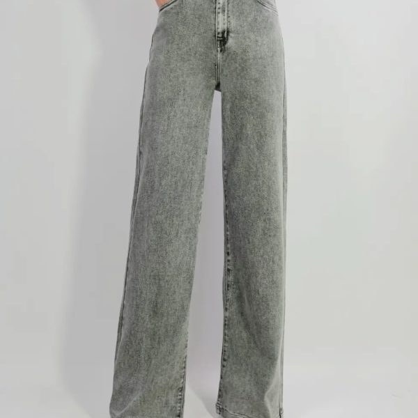 Jeans “Boot Cut” Cinza