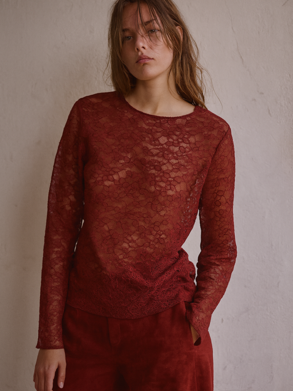 Malha Segunda Pele em Renda