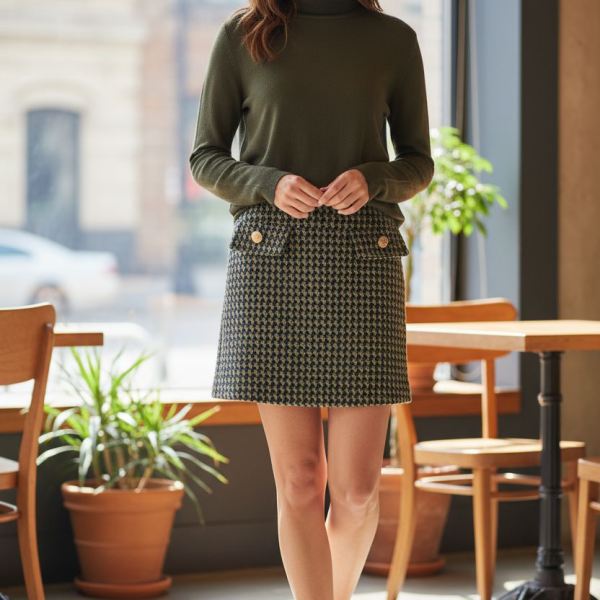 Saia Mini Pied-de-Poule