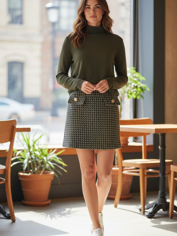 Saia Mini Pied-de-Poule