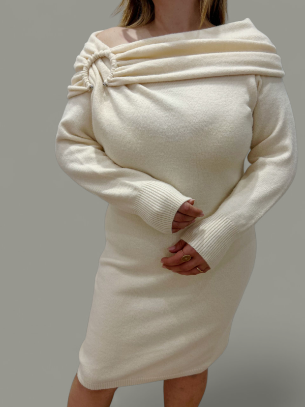 Vestido Malha Ombro a Ombro