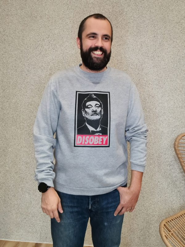 Sweatshirt Unissexo “Disobey”