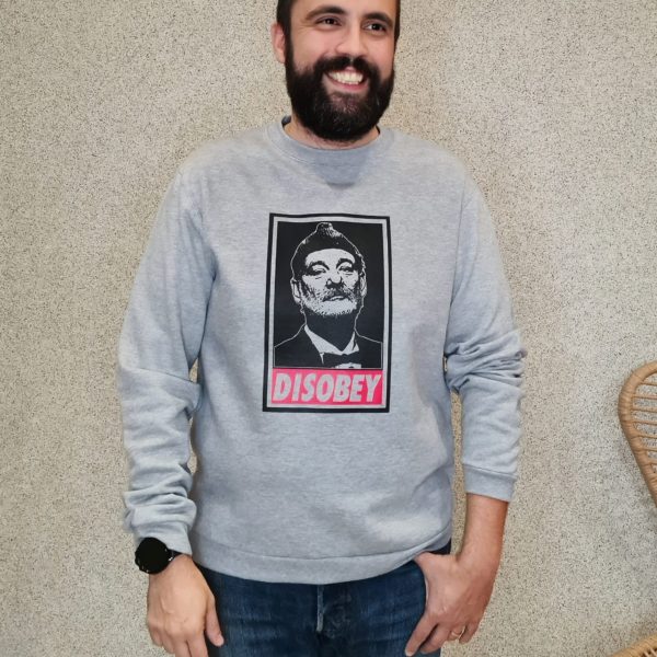 Sweatshirt Unissexo “Disobey”