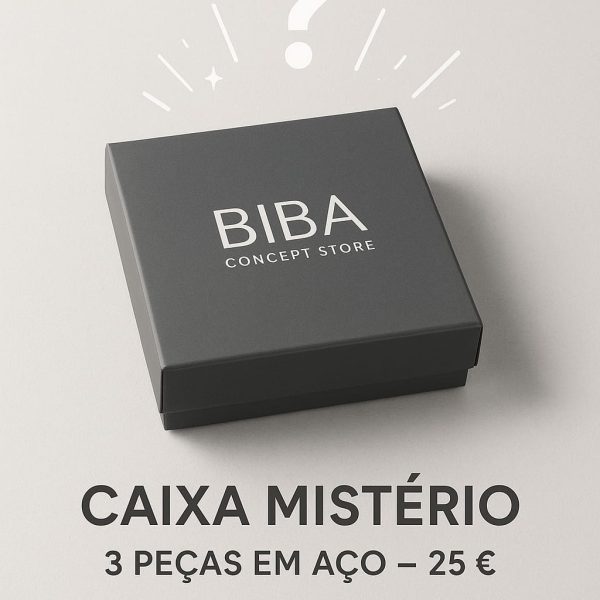 Caixa Mistério - ??? - 3 Peças em aço