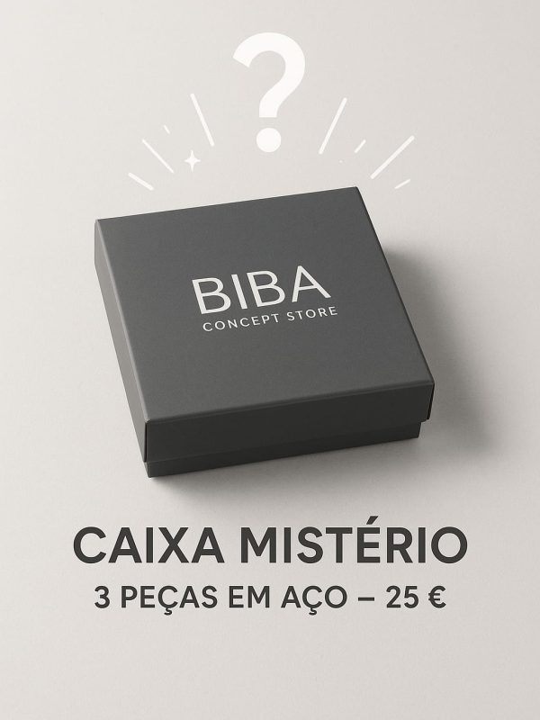 Caixa Mistério - ??? - 3 Peças em aço