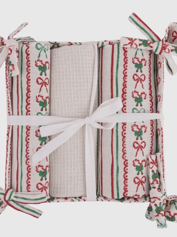 Conjunto de Panos com Cesto