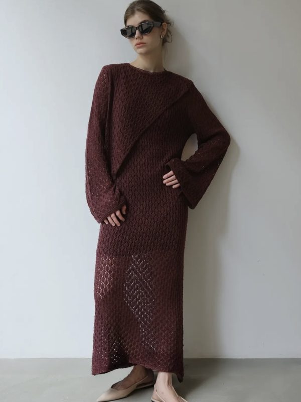 Vestido Comprido Croché