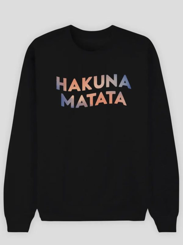 Sweatshirt Unissexo “Hakuna Matata”
