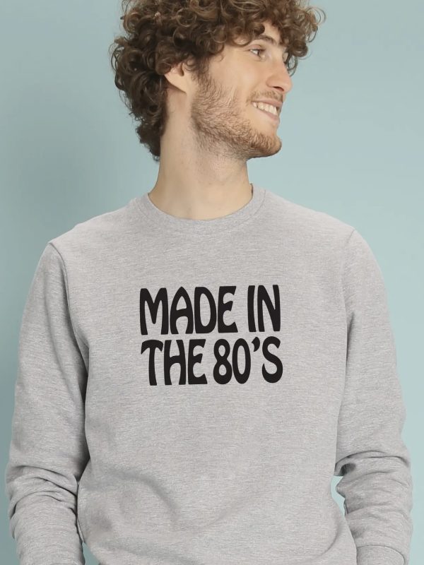 Sweatshirt Unissexo “Made in the 80’s”