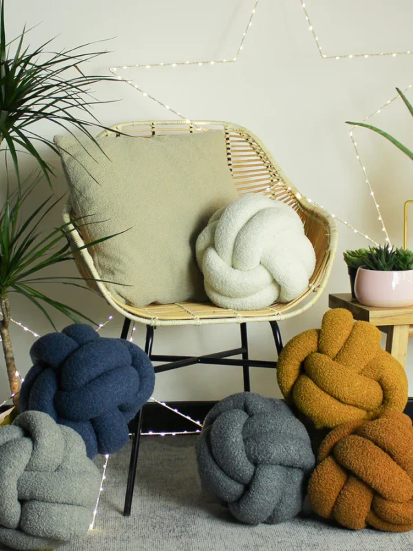 Almofada Boucle “Nó”