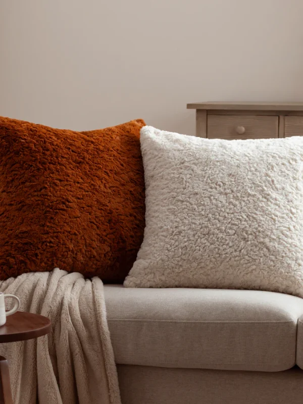 Capa de Almofada “Megeve” Ferrugem