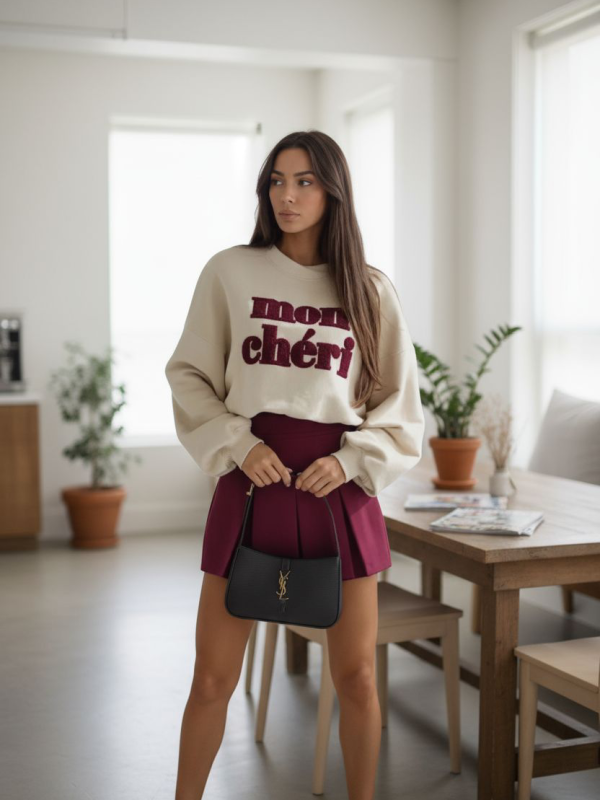 Sweat “Mon Chéri”