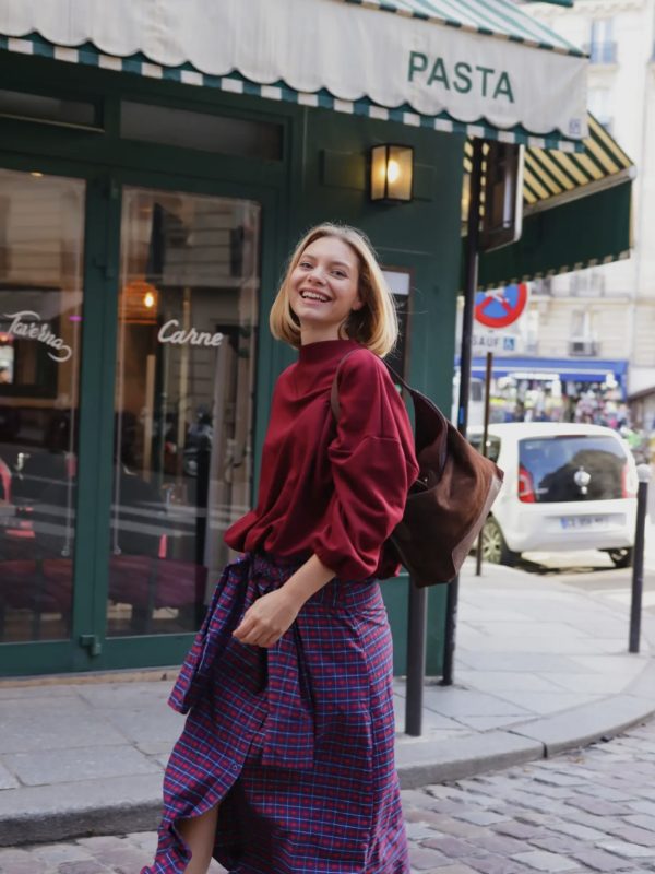 Sweat Bordeaux Balão