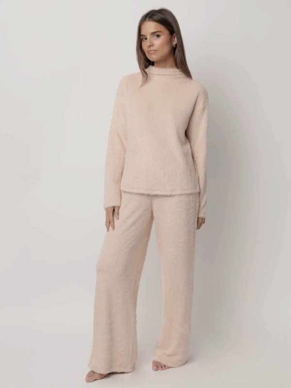 Pijama de Pelinho Rosa