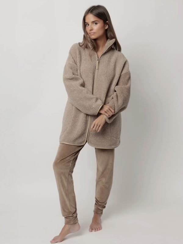 Casaco Carneiro Taupe