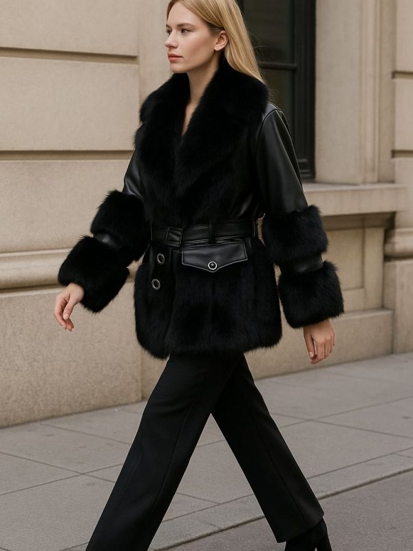 Casaco Black Urban Diva