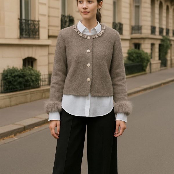 Casaco "Winter Pearl Luxe"