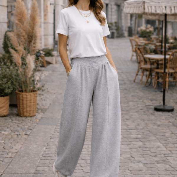 Trainers em Viscose e Algodão