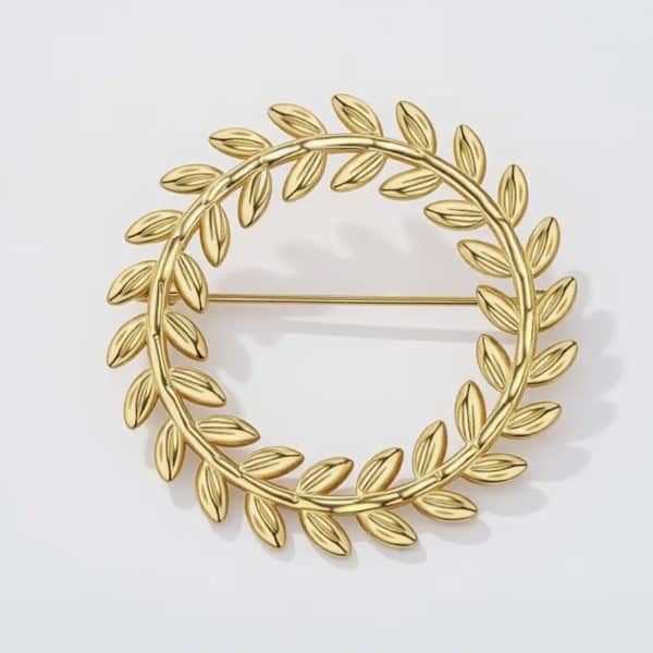 Alfinete “Folha Romana”