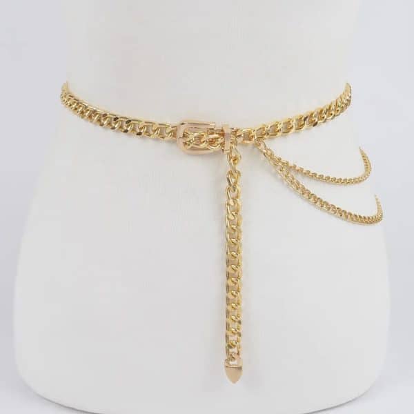 Cinto Correntes com Fivela