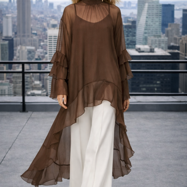 Túnica Fluída Assimétrica