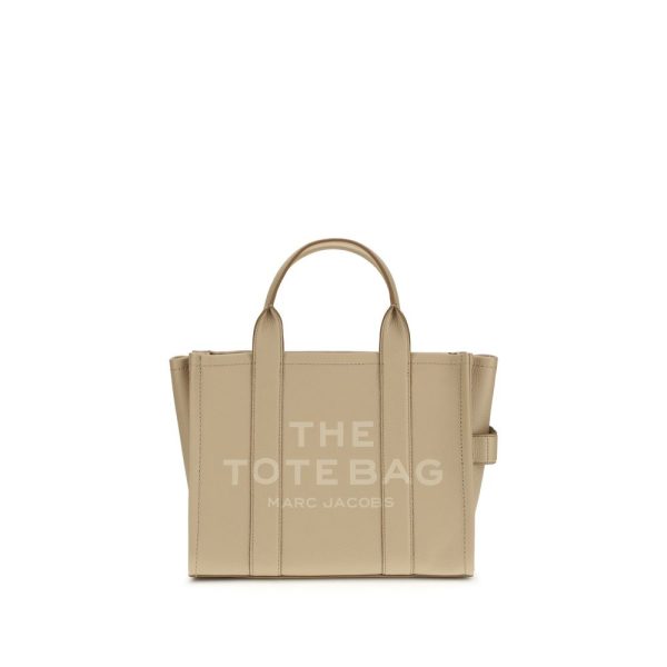 Beige Calf Leather Bos Taurus Handbag