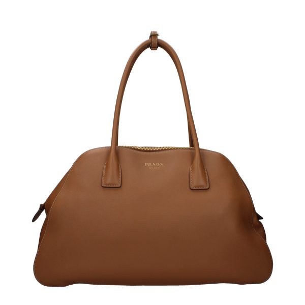 Brown Leather Shoulder Bag