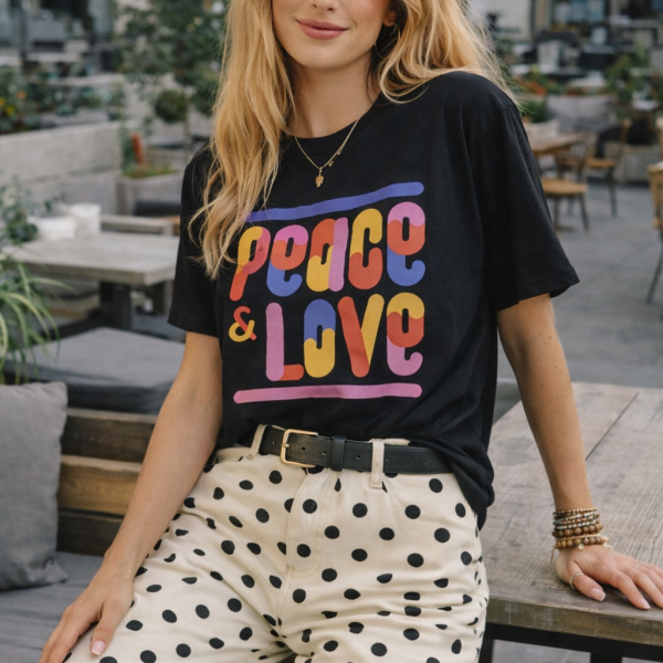 T-shirt “Peace & Love”
